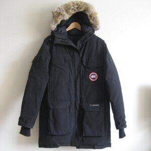 Authentic Canada Goose Expedition Down Parka Jacket, Size Medium, Black